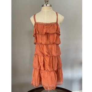 BCBG Maxazria Layered Chiffon short Dress